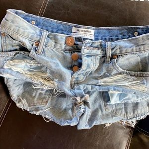 One Teaspoon Denim Shorts